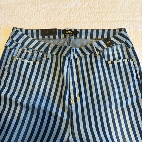 L&B Flare Bellbottom Jeans Plus Size 20 - Picture 3 of 9